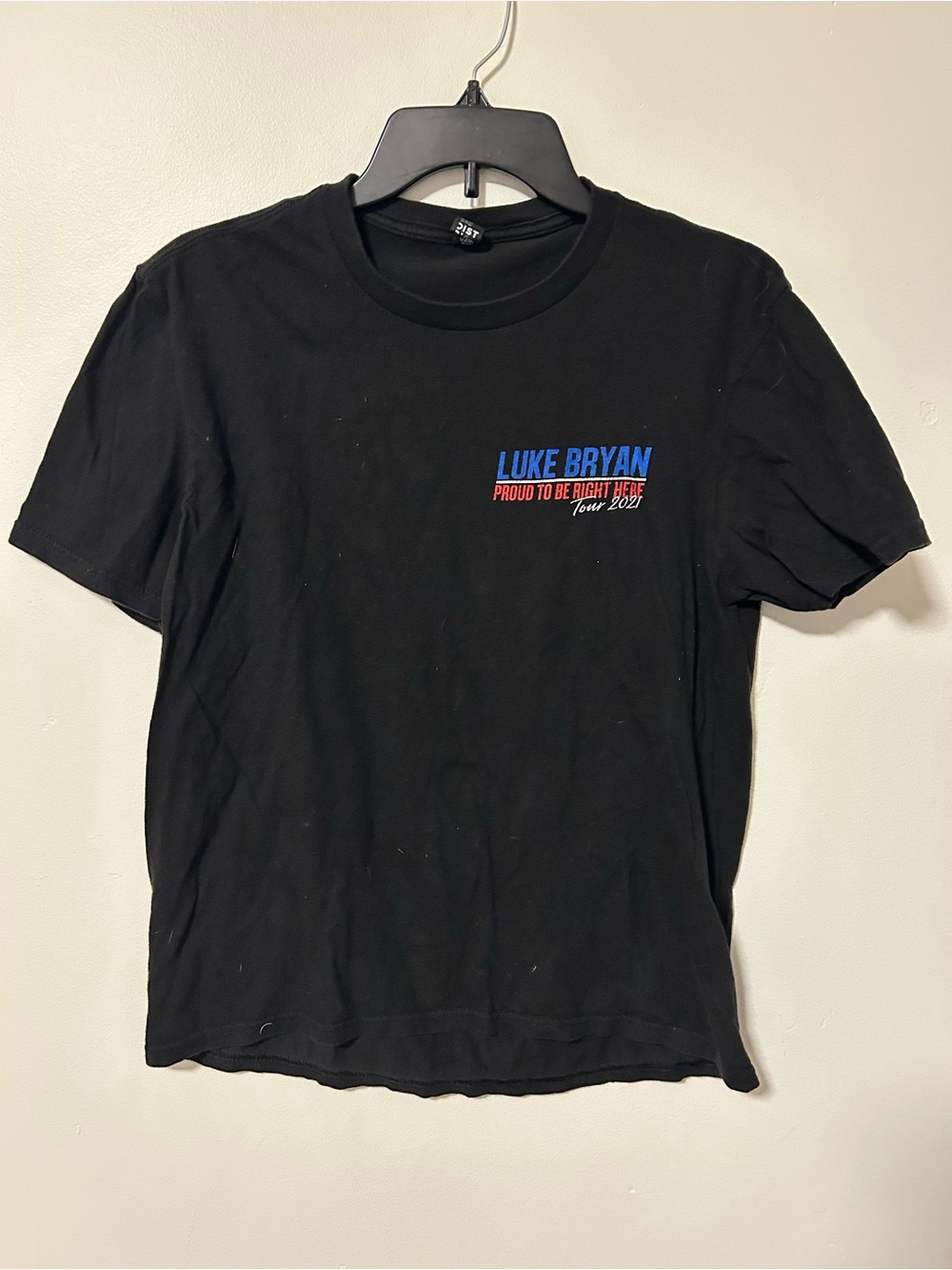 Luke Bryan Black Graphic Tour T-Shirt